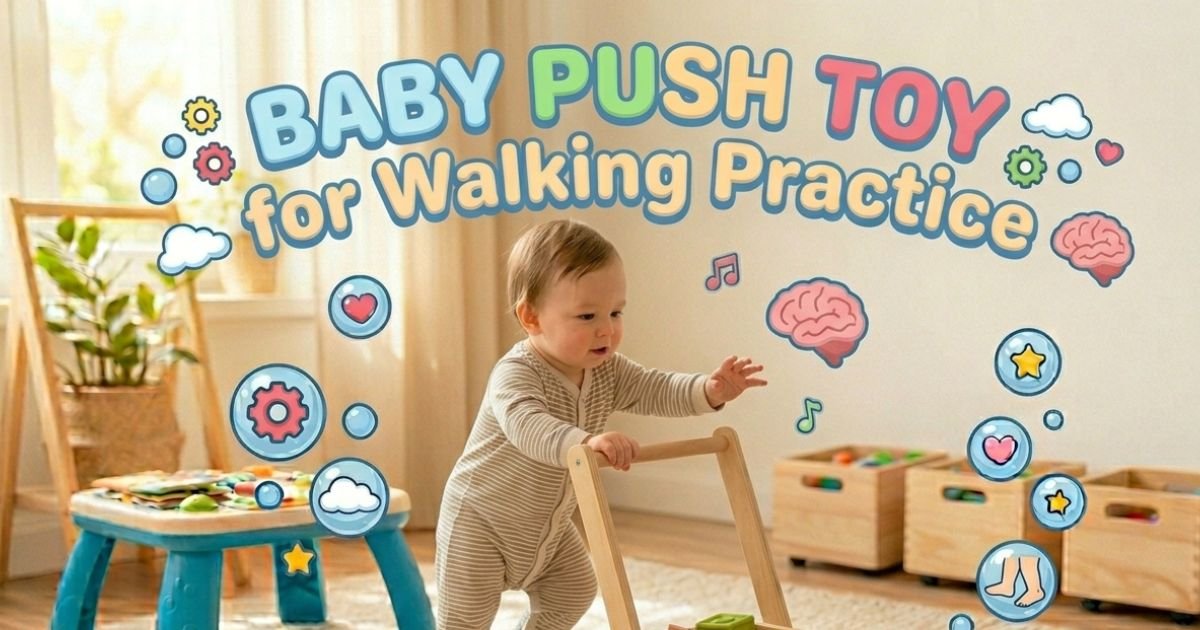 Baby Push Toy for Walking Practice