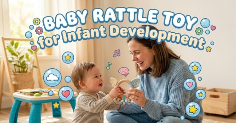 Baby Rattle Toy for Infant Development