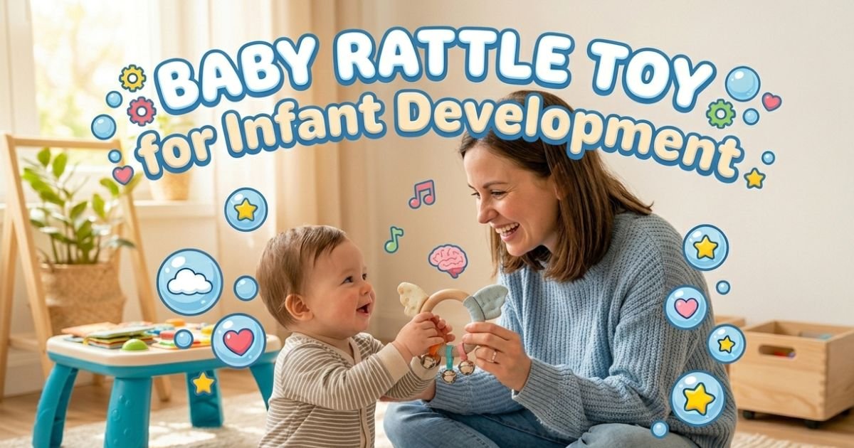 Baby Rattle Toy for Infant Development