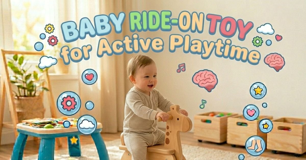 Baby Ride On Toy for Active Playtime