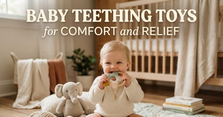 Baby Teething Toy for Comfort and Relief
