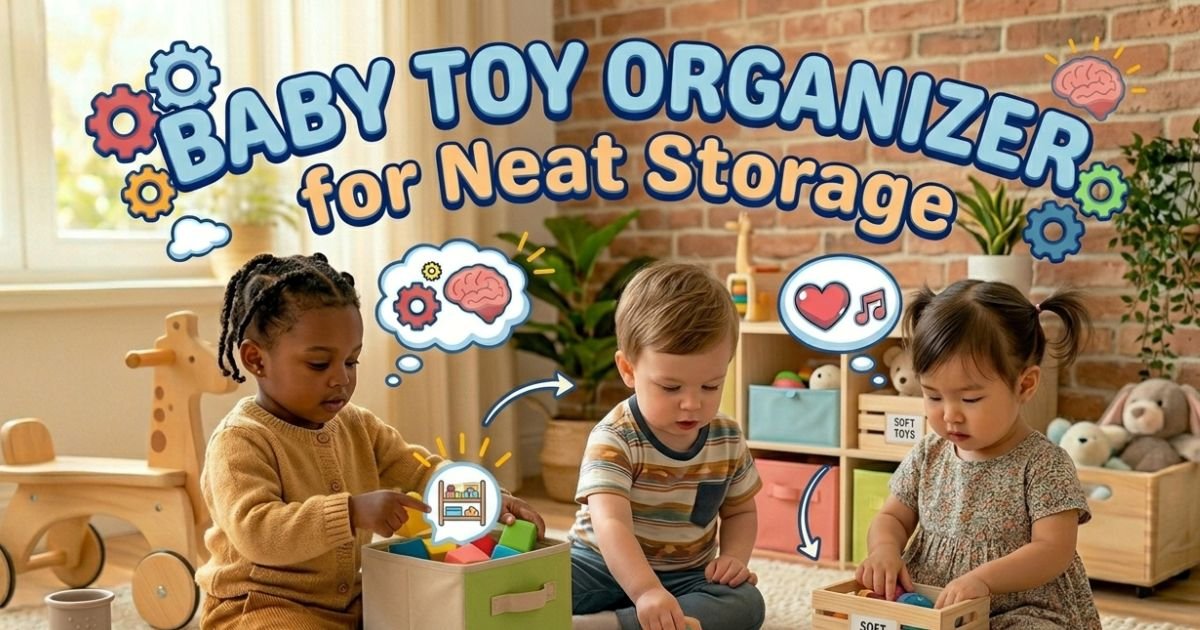 Baby Toy Organizer for Neat Storage