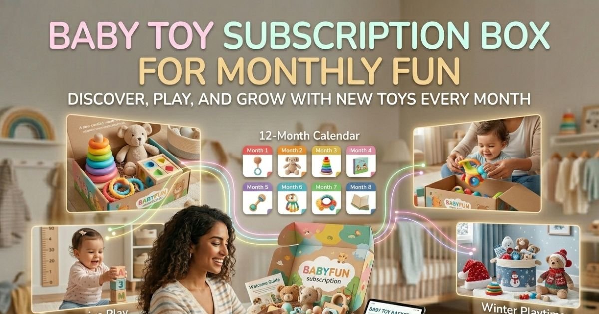 ;Baby Toy Subscription Box for Monthly Fun