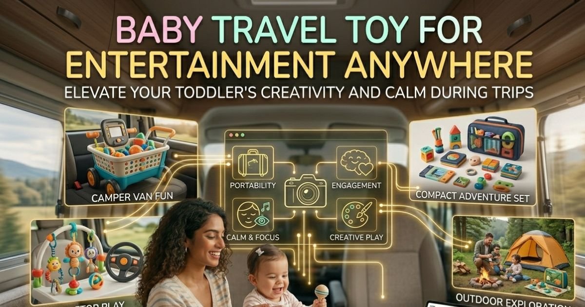 Baby Travel Toy for Entertainment Anywhere